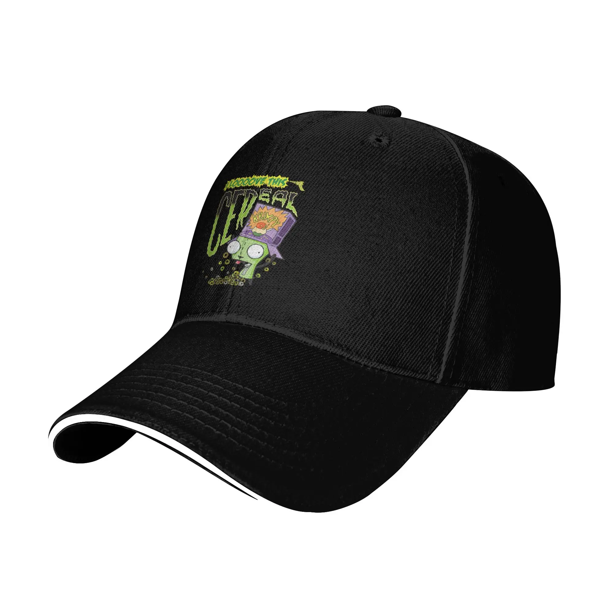 Alien Invader Zim Baseball Caps Fashion  Sandwich Hat Unisex Style Breathable Hats Cap Sport