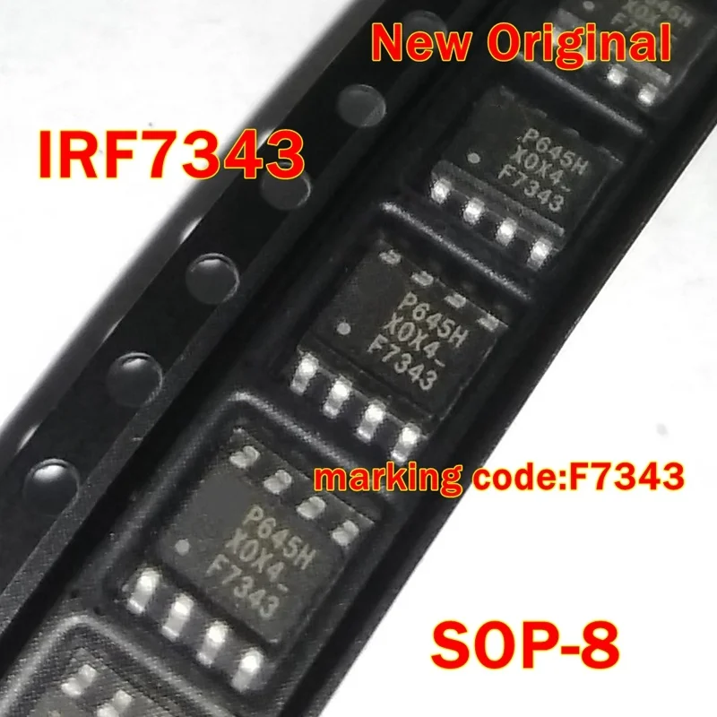 

1Pcs to 100Pcs Irf7343Trpbf Irf7343Pbf Irf7343 Sop-8 New Original Marking Code:F7343 Hexfet Power Mosfet
