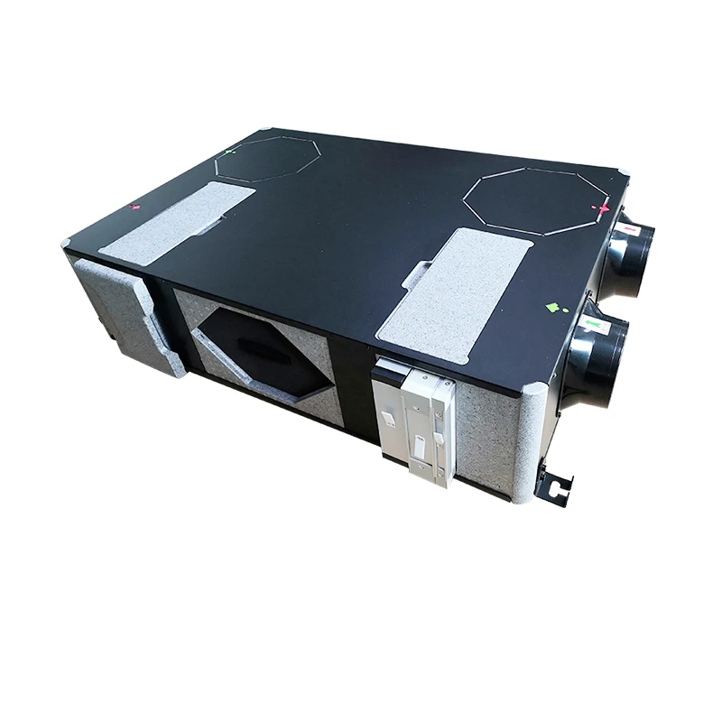 Sistema di ventilazione del tetto Scambiatore di calore per l'alimentazione dell'aria fresca con recuperatore d'aria