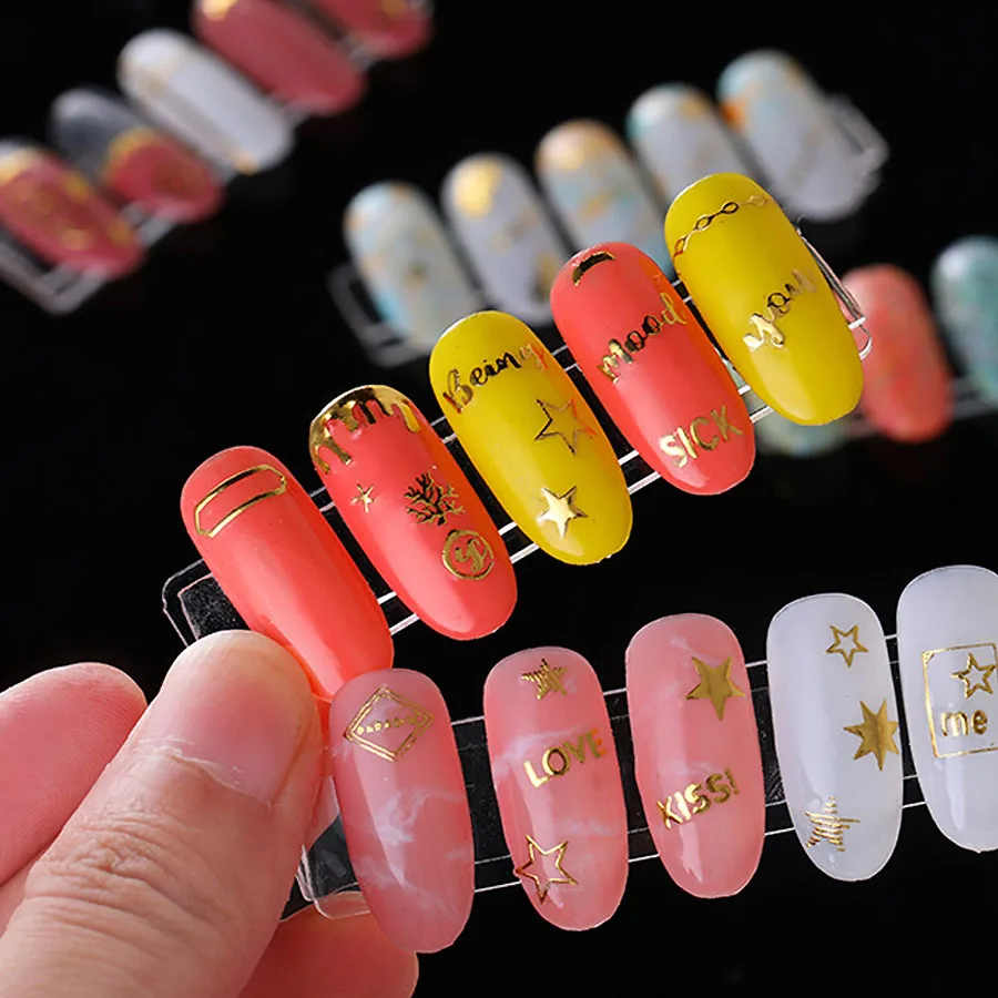 Fita dupla face para pontas de unhas, adesivos removíveis à prova d'água transparentes para arte em unhas, prensa nas unhas, exibição de unhas, escritório doméstico