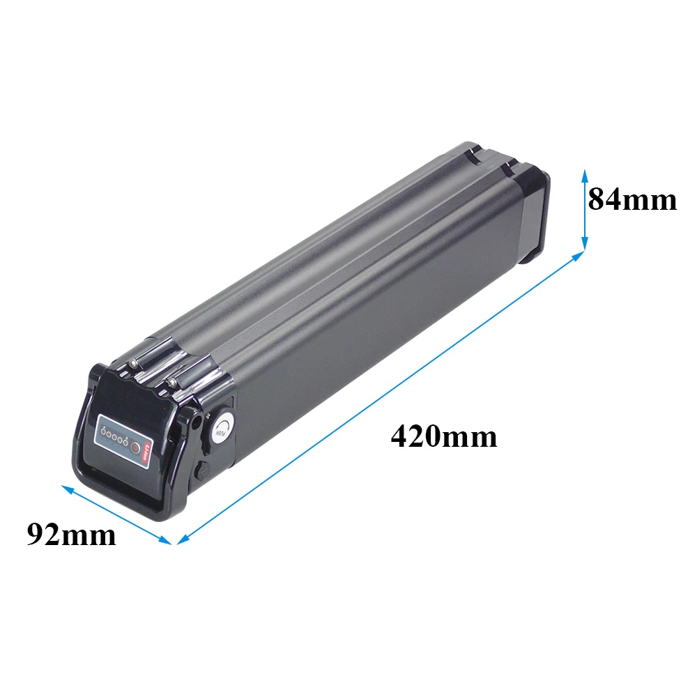 X-Treme Trail Climber Trail Maker Elite Under Seat Silver Fish E-bike Battery 36V 48V 10.4Ah 13Ah 17Ah for Electric Bike