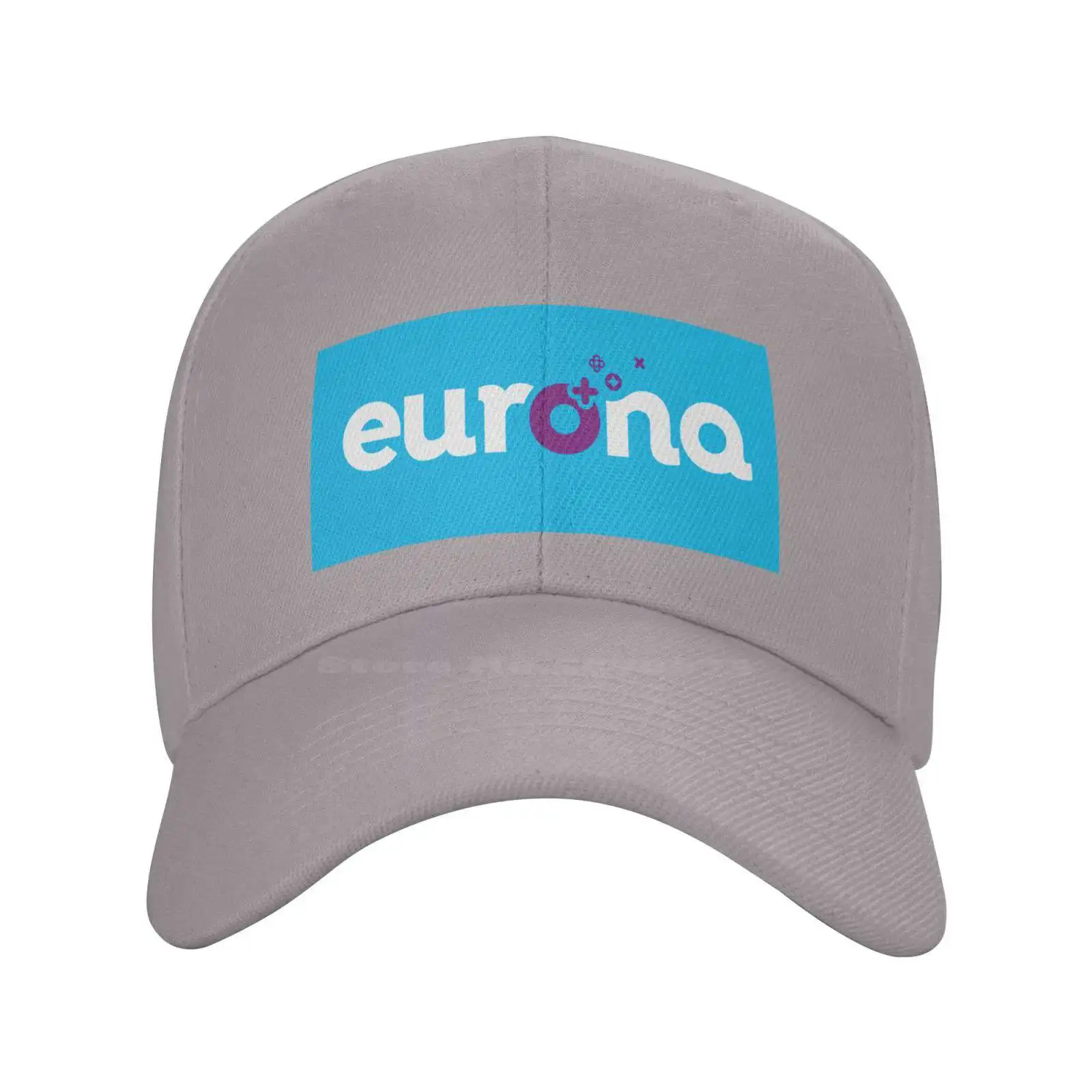 Eurona Telecom Logo Print Graphic Casual Denim cap Knitted hat Baseball cap