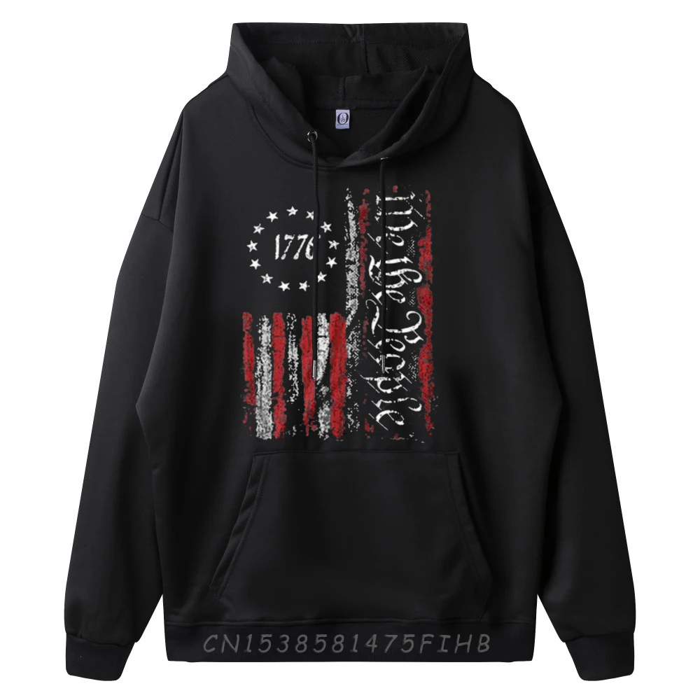 Independence Day American Flag Patriotic 1776 We The People Designer Clothes Men Brand Clothing Feminist