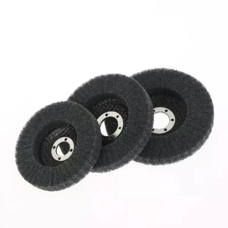 1개 4/4.5/5인치 나일론 섬유 플랩 연마 휠 디스크 앵글 그라인더 절단 플랩 연마 디스크 목재 금속 광택용