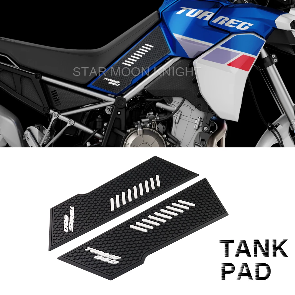 

Side Fuel Tank Pad Protector For Aprilia Tuareg 660 Tuareg660 2022 - Non-slip Stickers Decal Gas Knee Grip Traction Pad Tankpad