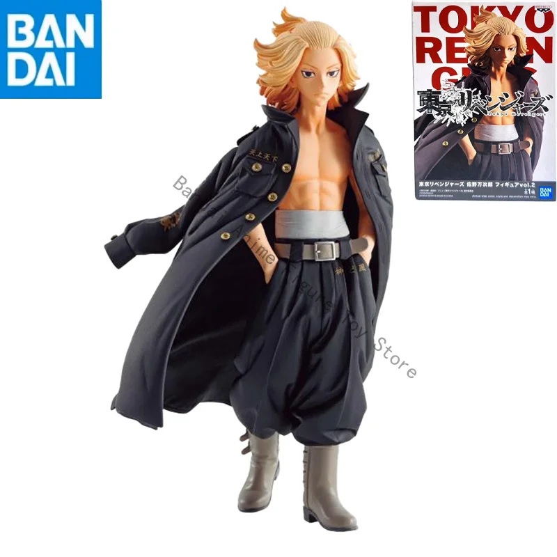 

In Stock Original Genuine BANDAI NAMCO BANPRESTO Tokyo Revengers Sano Manjiro PVC 16cm Collector Figurine Toys Figure model gift