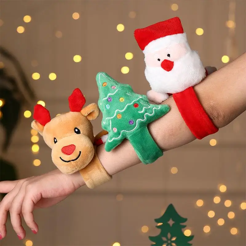 クリスマス装飾ぬいぐるみバンバンリング子供用ギフト幼稚園小さなギフト柔らかい生地のアートデコレーションお祭り用