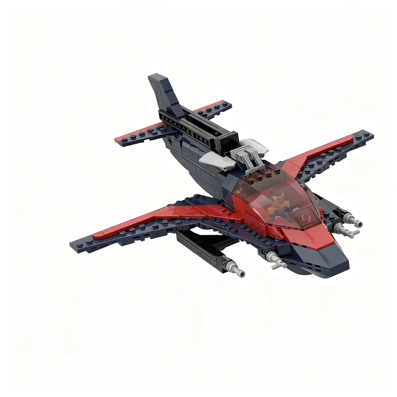 

415PCS MOC Creative Model M S K V E N O Switchblade Copter Plane Collectible Display DIY Puzzle Home Decor Gift Decoration Ideas