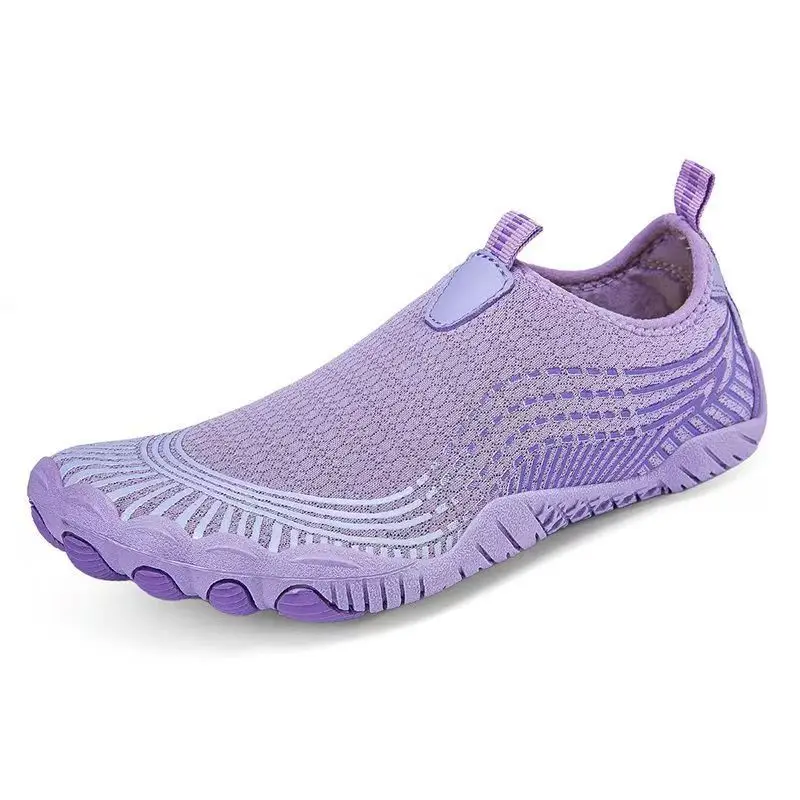 

Woman's Summer New Big Size Mesh Treadmilles Shock-Absorbing Shoes Silent Soft-Soled Yoga Shoes Outdoor Slip On Light Creek Shoe