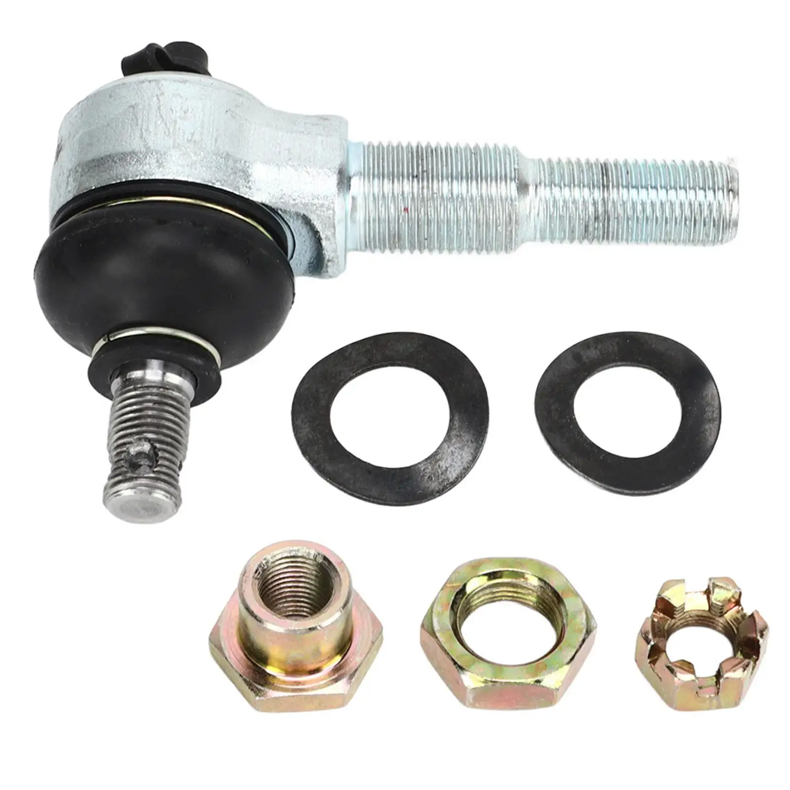 

Ball Joint Kit Steel Alloy Tie Rod End High Hardness M12-M14 M18 for 25 cc 20 cc Electric ATV UTV for go kart