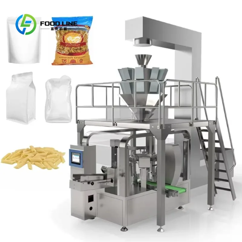 Premade Pouch Bag Automatic Weighing Fill Packing Machine