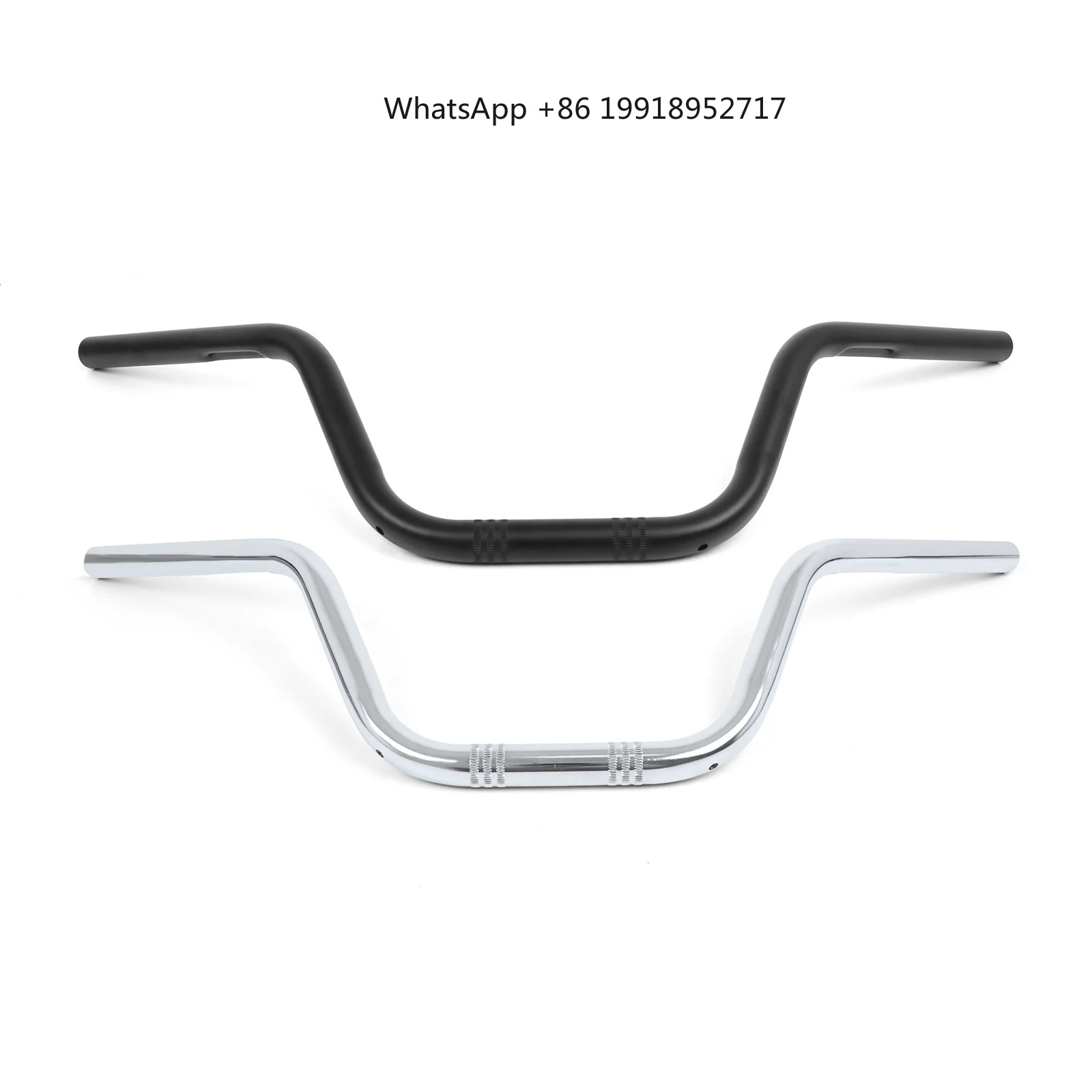 

1" 25MM Drag Bars Handlebar Handle Bar Compatible With Touring Softtail Custom 1340 Sportster 48 Dyna XL 883 1200 '93