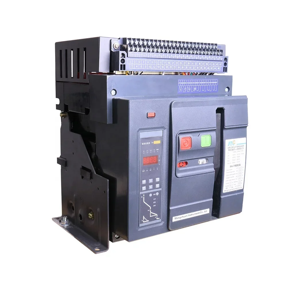 Reliable Quality ACB Air Circuit Breaker MCW1-2000A 1600A-2000A 3 Phase