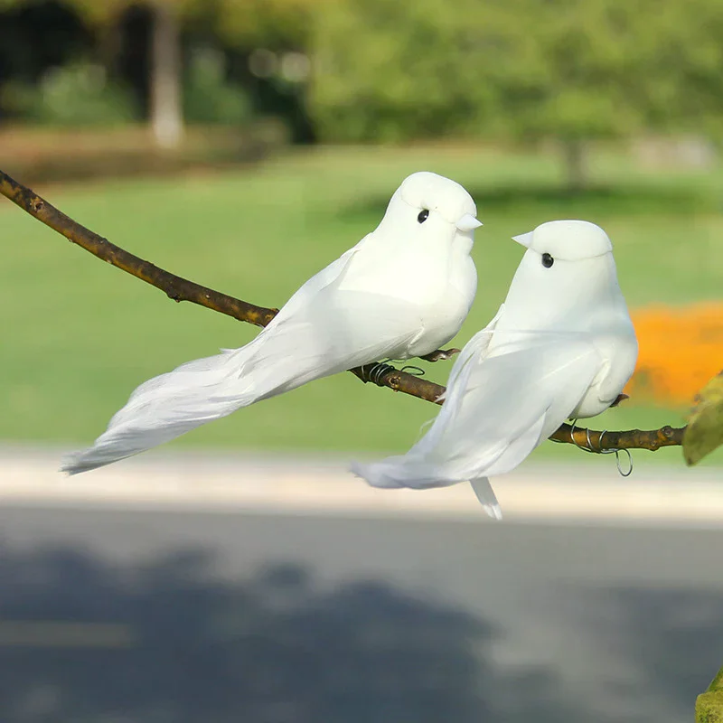 1PCS Artificial Birds Fake Foam Animal Simulation Birds Models DIY Wedding Home Garden Ornament Decoration
