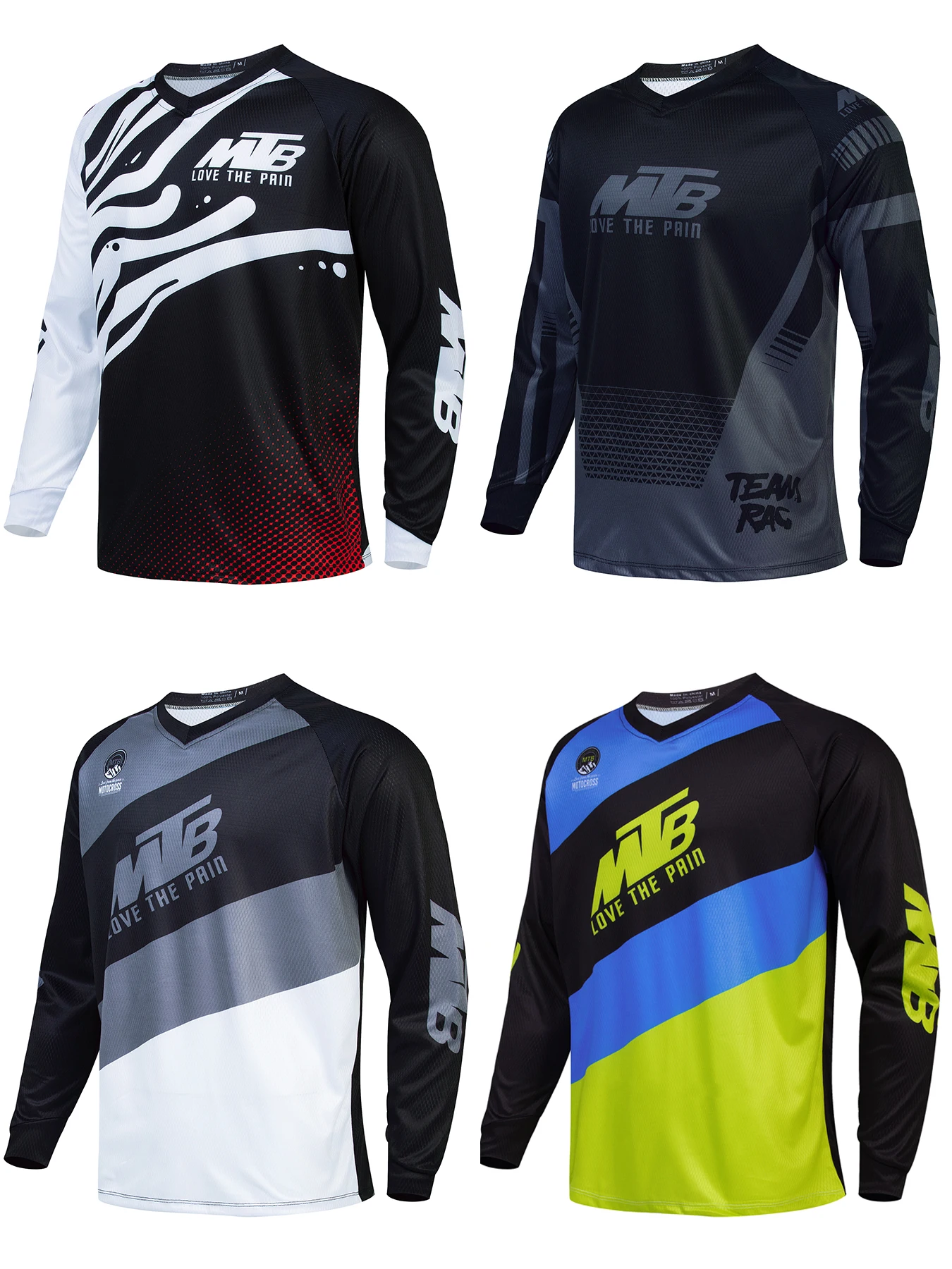 

Мужская и женская внедорожная мотоциклетная MTB спортивная одежда для скоростного спуска внедорожная мотоциклетная рубашка MTB спортивная одежда быстросохнущая и удобная