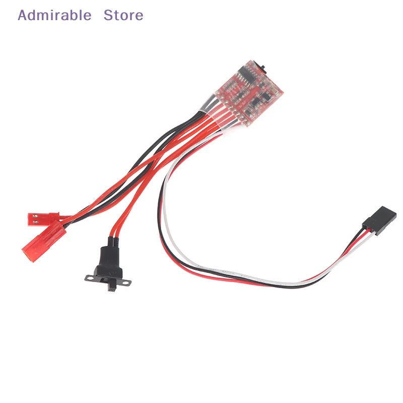wMicro ESC 10A 15A 20A 30A Brushed ESC RC ESC Electric Speed Controller For DIY Mini 1/16 1/18 1/24 RC Car Boat Tank W/Brake