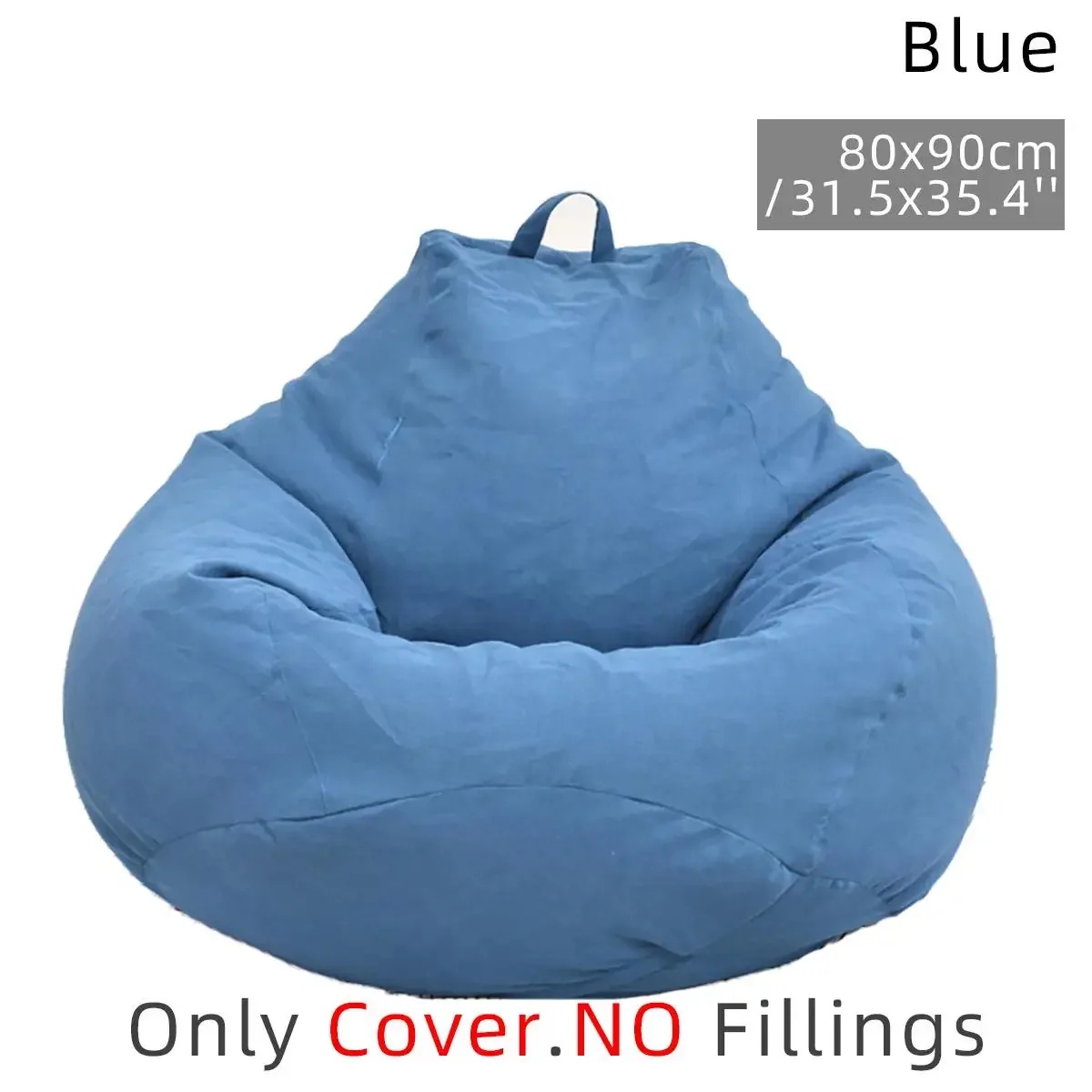 

Lazy Bean Bag Sofas Cover Chairs without Filler Linen Cloth Lounger Seat Bean Bag Pouf Puff Couch Tatami Living Room