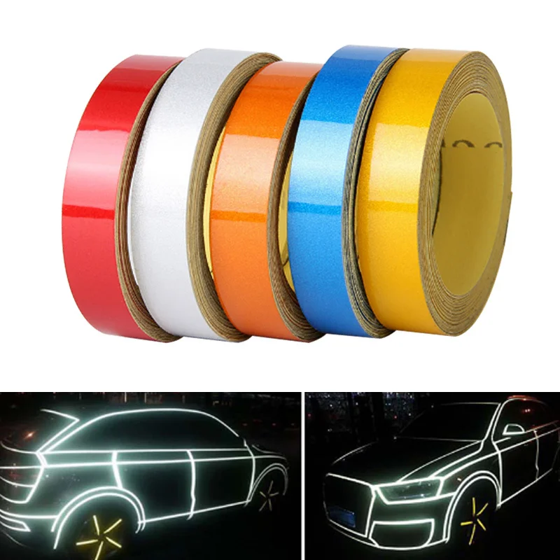 

Car Styling Reflect Sticker Wear-resistant Scratch-resistant Impact-resistant Washable Backing Adhesive Repeated Paste