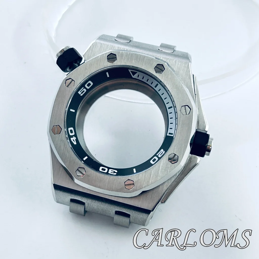 

42mm AP Modified Watch Case Rotation Chapter Ring NH34 NH35 NH36 NH37 NH38 NH70 NH72 Case Watch Parts