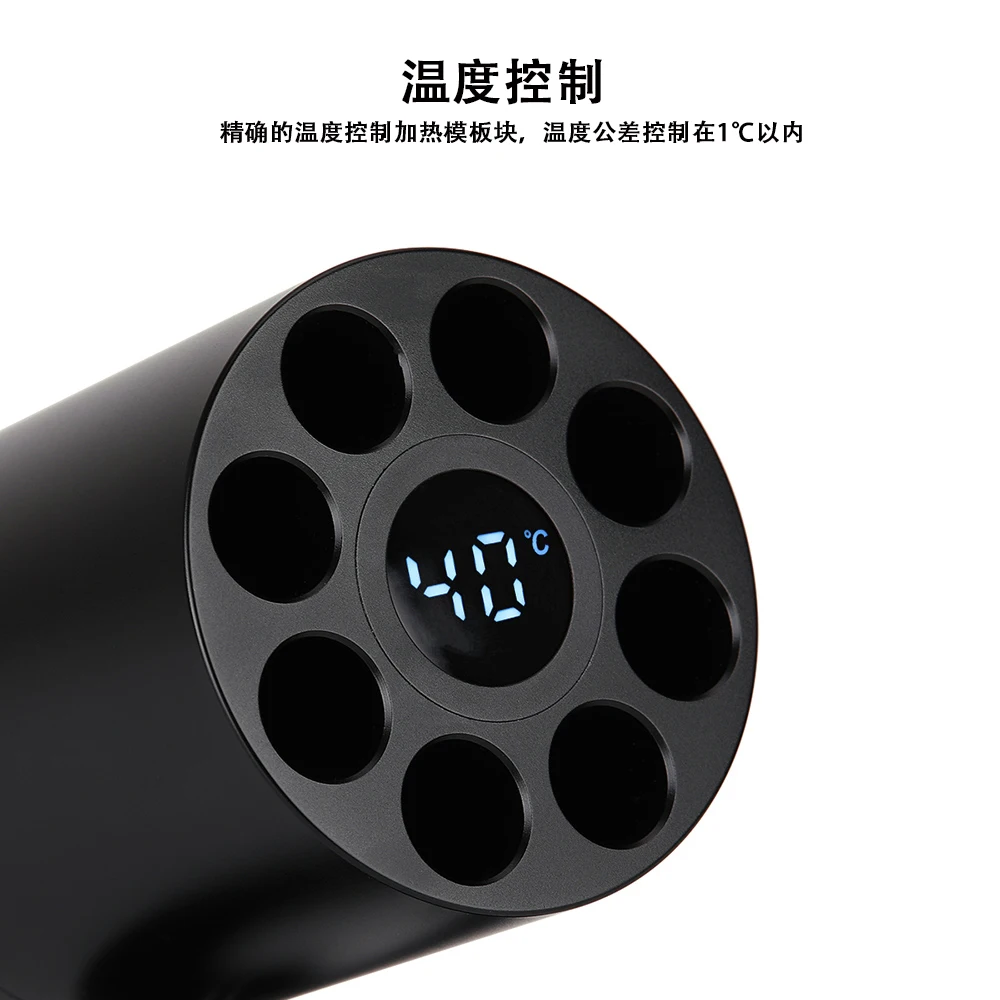 سخان راتينج الأسنان بستة فتحات 3 درجة حرارة قابلة للتعديل منعم فوشان عين الملاك عن طريق الفم