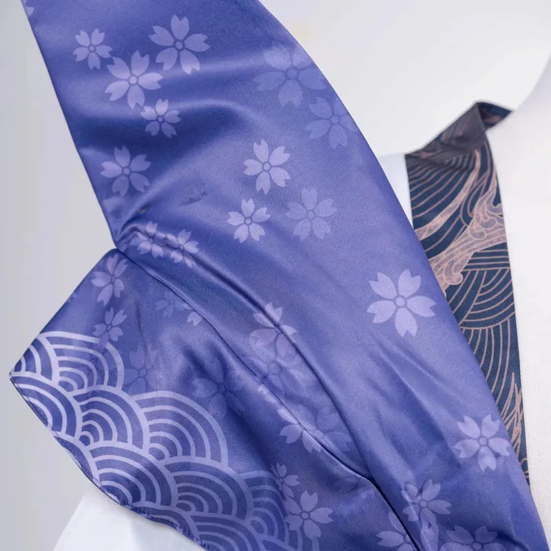 LOL Spirit Blossom Yone 코스프레 의상 가발 귀걸이 뿔 머리 장식 남자 할로윈 파티 카니발 롤 플레잉 복장 하이 부츠