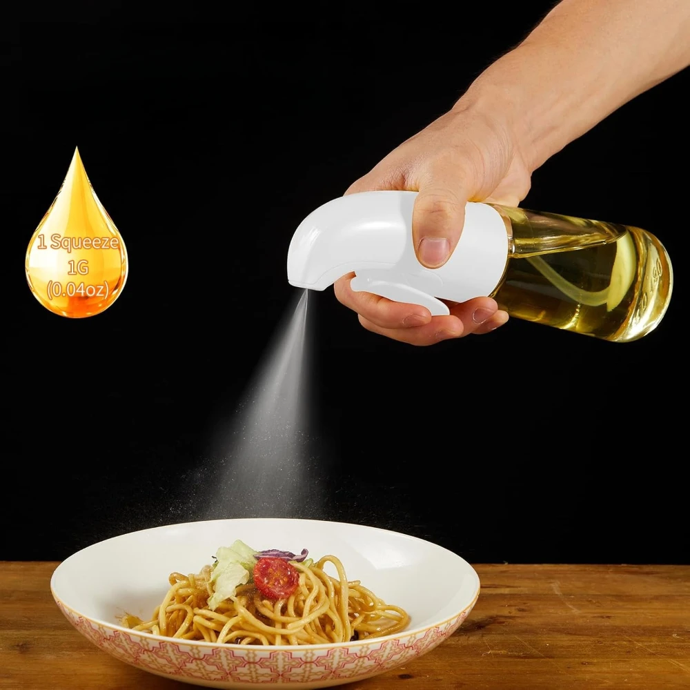 

Kitchen Atomizing Plastic Oil Spray Bottle Air Fryer Outdoor Garden Barbecue Olive Oil Atomizing Oil Spray Bottle for Cooking