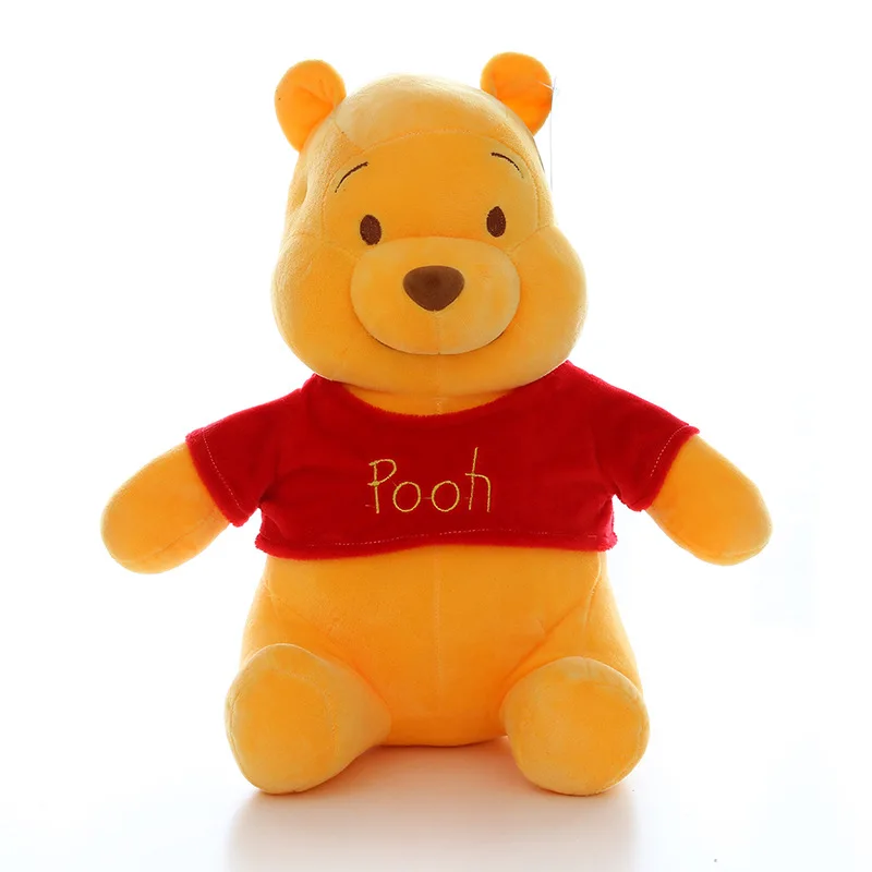 Disney Winnie The Pooh Plush Toys Soft Stuffed Doll Anime Pillow Cartoon Pooh Bear Plush Doll Birthday Gift Xmas Gifts