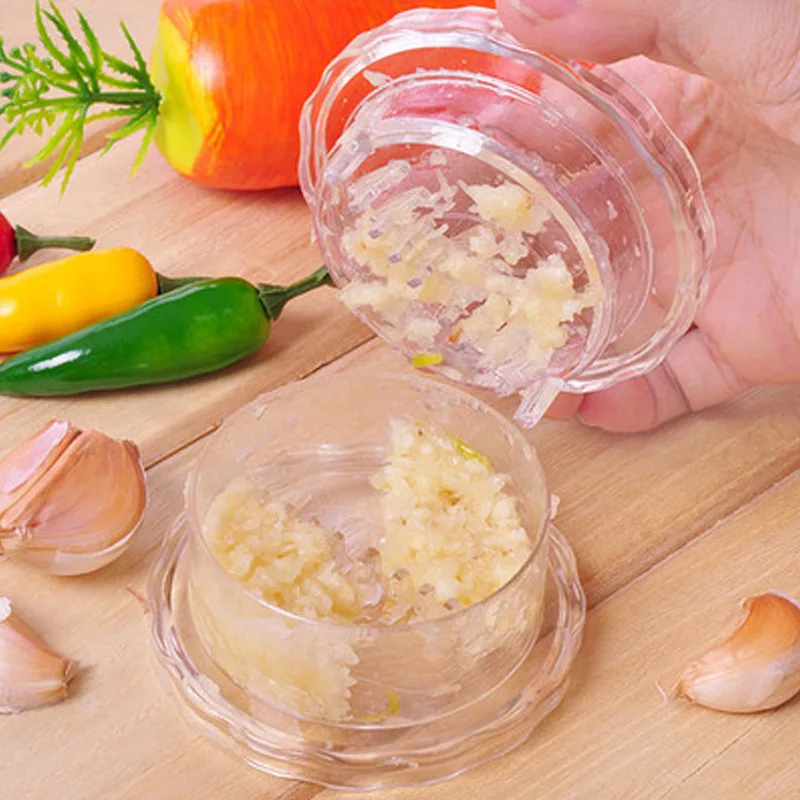 1-Piece Manual Garlic Blender - Power-Free, Small Design For Convenient Storage - Perfect For Kitchens & Restaurants - Detail 1