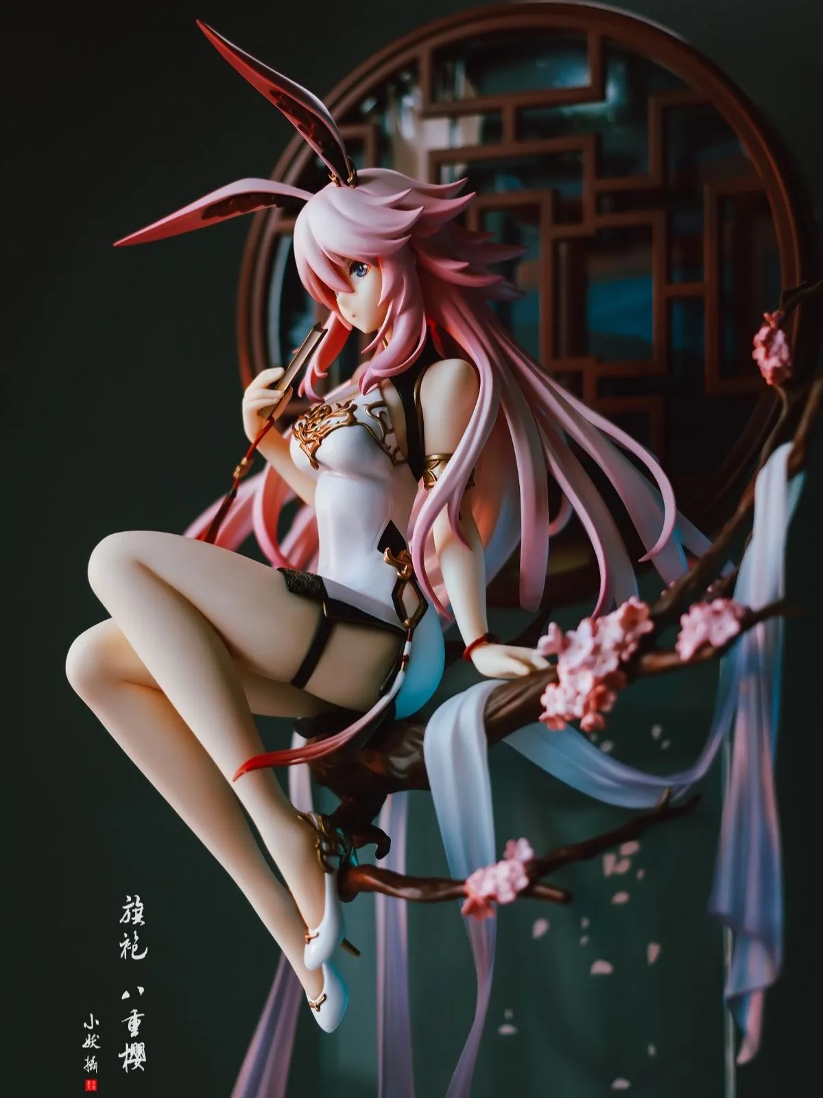 22CM Yae Sakura Popular Shooting Action Game Collapse Gakuen Fantasy Sitting Position Desktop Collection sexy anime figure dolls