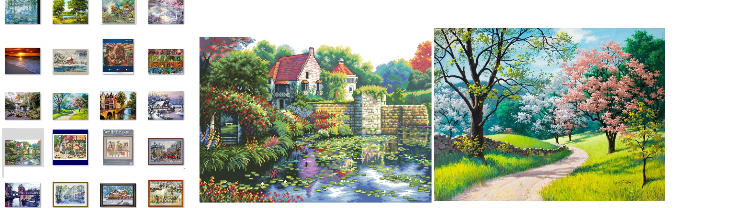 

Top Quality Lovely Counted Cross Stitch Kit Cross Stitch Set Cotton Embroidery Kits Riolis 1245 White Horse in Snow 50-42