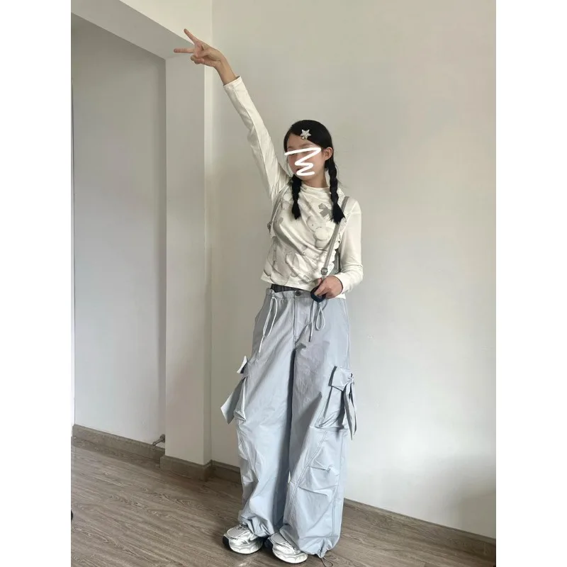 Damska koszulka z kapturem Sanrio Hello Kitty, odzież gotycka, topy streetwearowe, Y2k, dopasowane koszulki, dark academia, bawełniana dopasowana bluzka