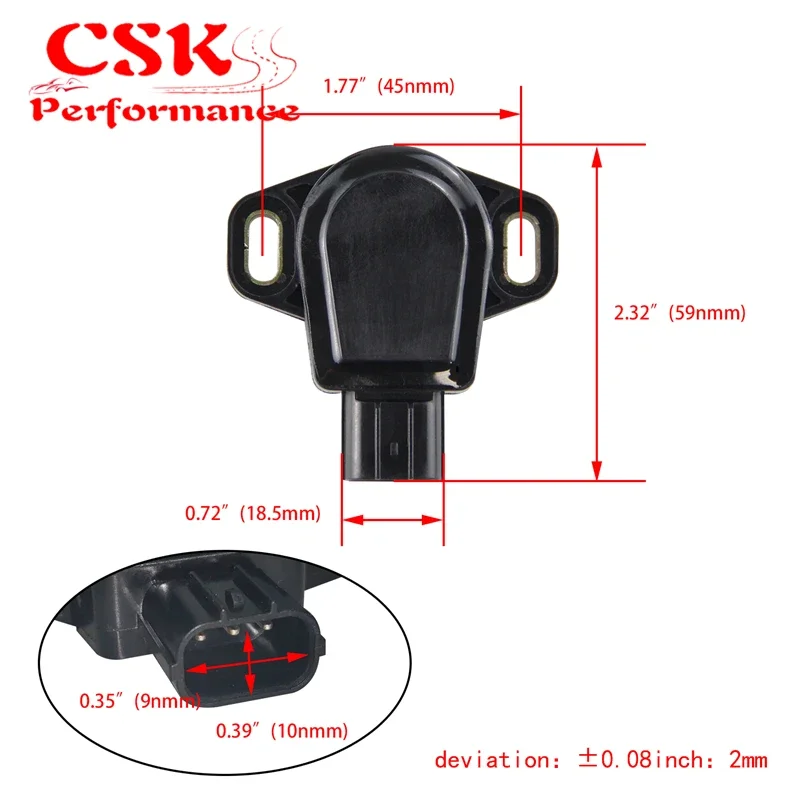 

Датчик положения дроссельной заслонки 70 мм для Honda Stream K20A1 01-06 Civic/Integra Type R K20A2 Acura RSX Type S 02-04
