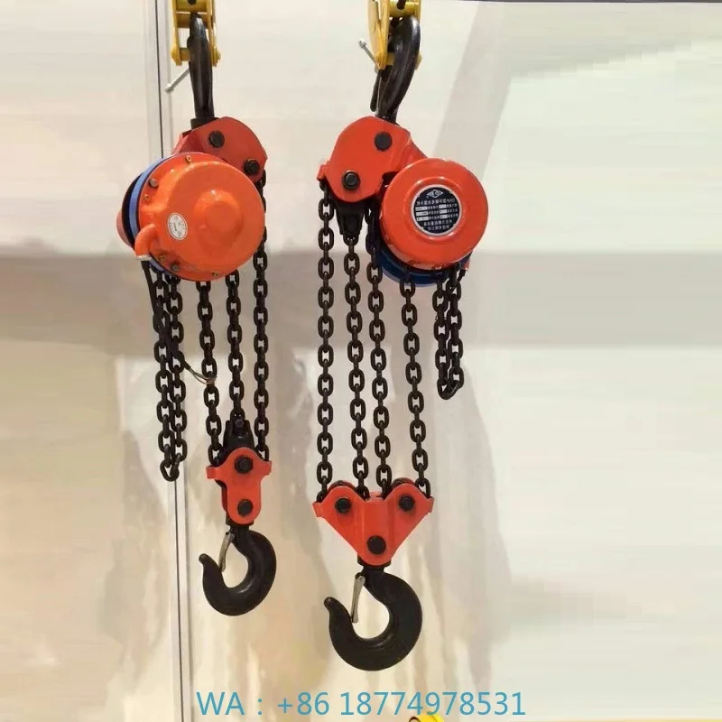Hoist for Tank Lifting Construction Simple and Light Electric Chain