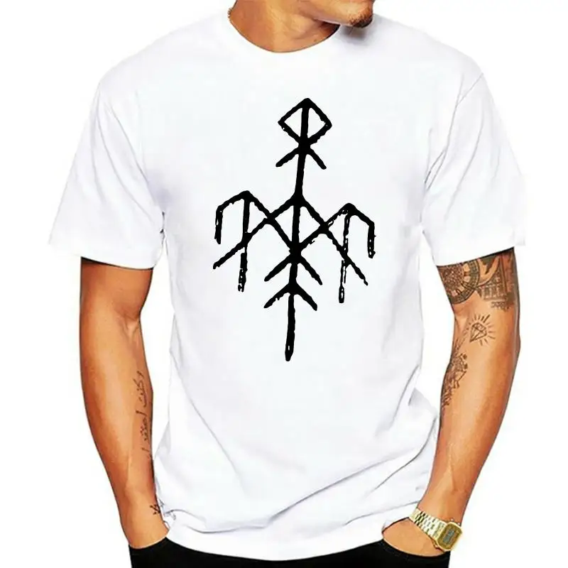 Wardruna Runaljod - Ragnarok V1 White Black T Shirt Cotton All Sizes S-3Xl