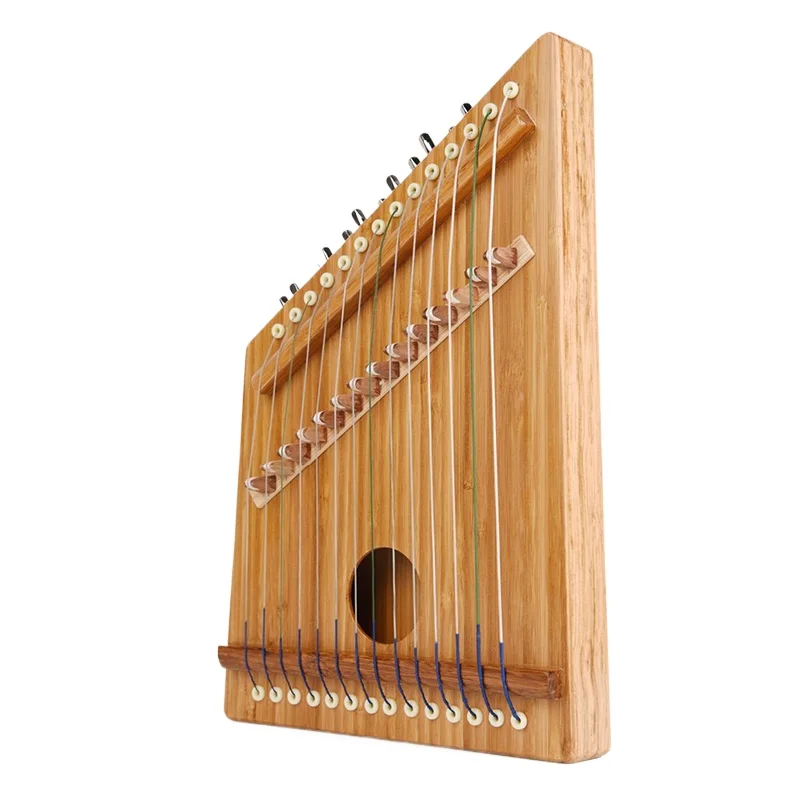 14 String Guzheng Finger Trainer Portable Bamboo Guzheng Exerciser Adjustable Tone Zither Practice Tool Stringed Instrument Part