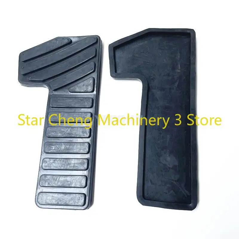 

High Quality For Hyundai R80/150/210/215/225/305-7 Excavator Walking Foot Pedal Rubber Cover Foot Leather Foot Rubber