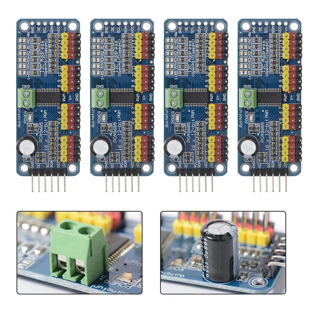 modulo-pca9685-para-projetos-arduino-controlador-i2c-modulo-de-comunicacao-i2c-eficiente-controlador-de-motor-conforme-ilustrado