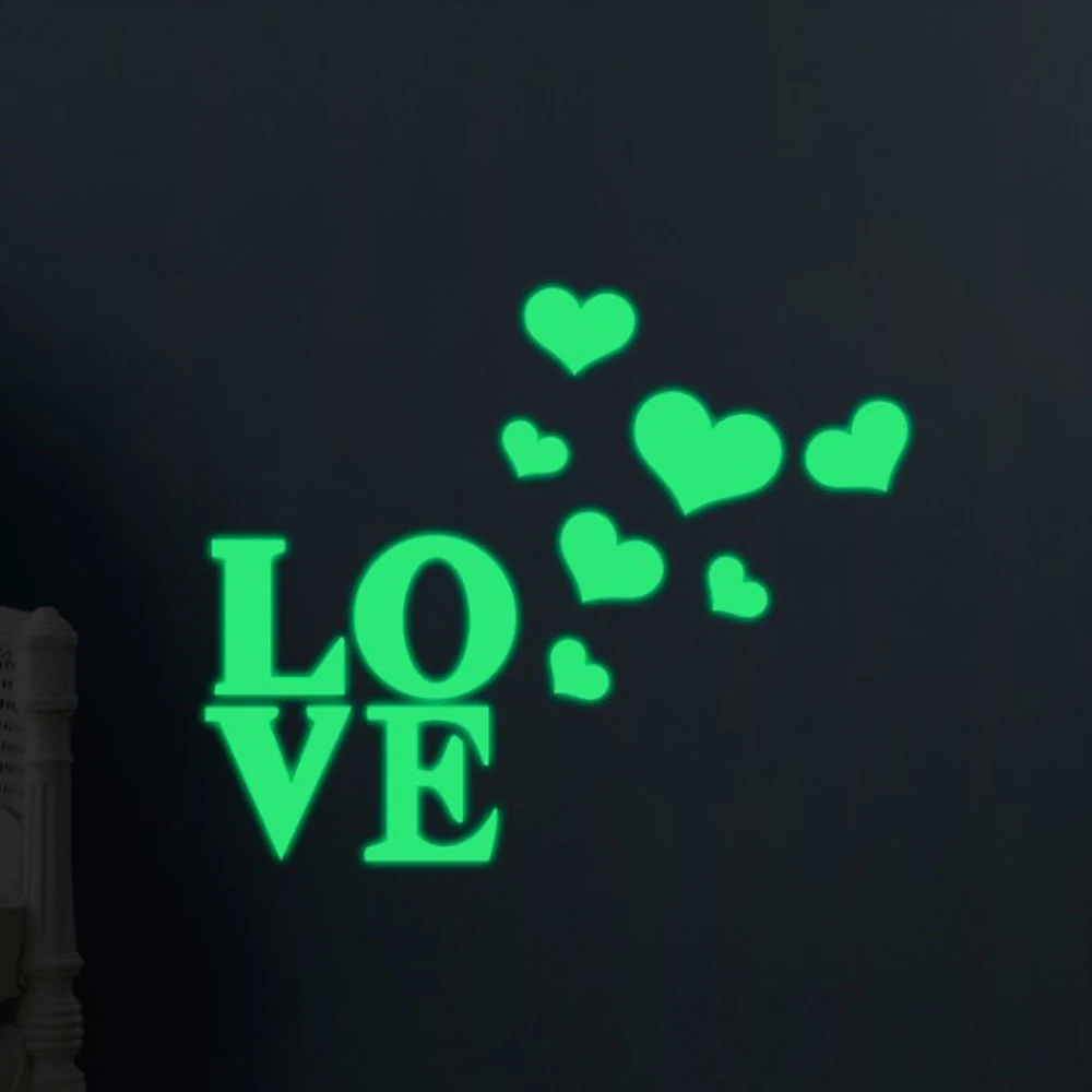 Glow in the Dark Stars Stickers For Room Wall Decals