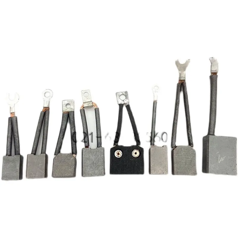 10PCS Stacker Forklift Forklift DC Motor Carbon Brush Steering Electric Vehicle 6X16 8X20 10X20 12.5X20
