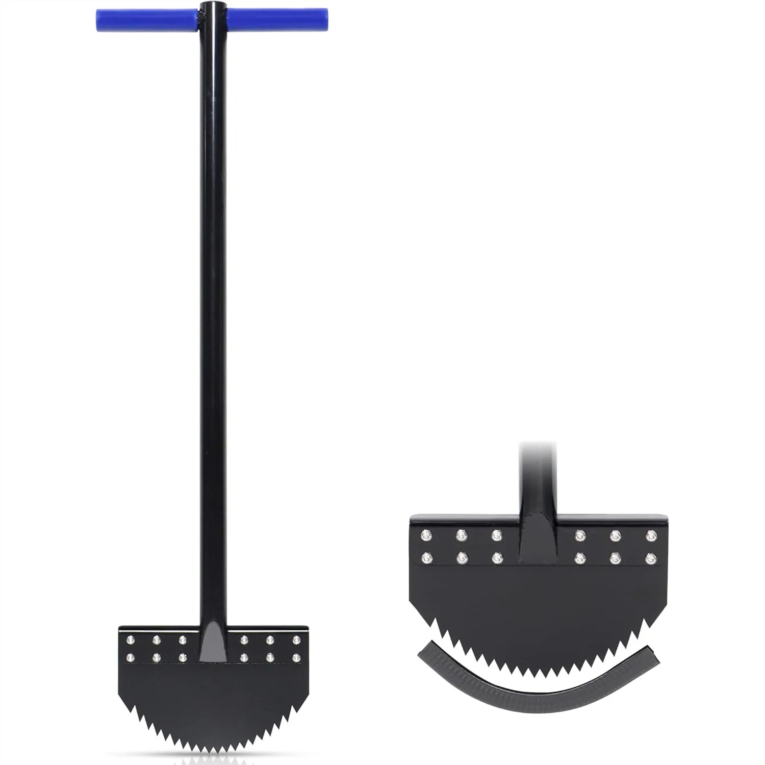 

40in Manual Edger Lawn Tool with Spring Steel Blade, Manganese Steel Border Edger for Landscaping, Rustproof Half Moon Edger