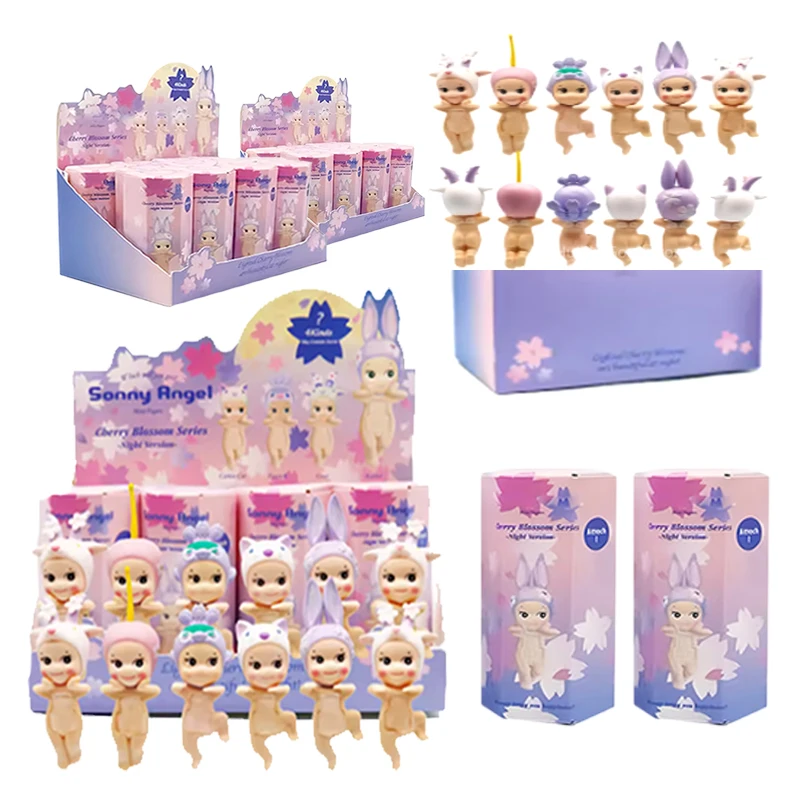 Nueva caja ciega de la serie Sonny Cherry Blossom, juguete preventa, edición Hanami, Mini figura coleccionable, decoración de escritorio, regalo de cumpleaños para niños