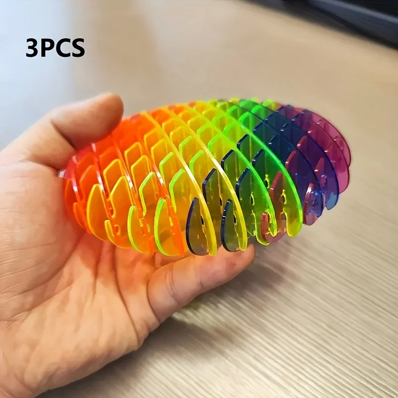 لعبة ريلاكس فيدجيت - لعبة بلاستيكية متينة لتخفيف القلق للاسترخاء والقلق للبالغين، مادة مرنة، ملصق تابا اسفنجي، إسفنجي لطيف