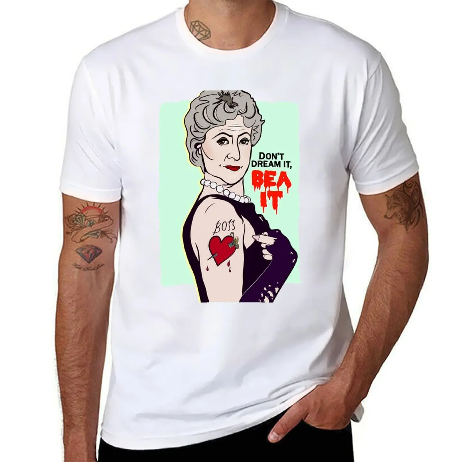 

Don’t Dream It, Bea It T-Shirt man t shirt cotton high quality man t shirts for men T-Shirt