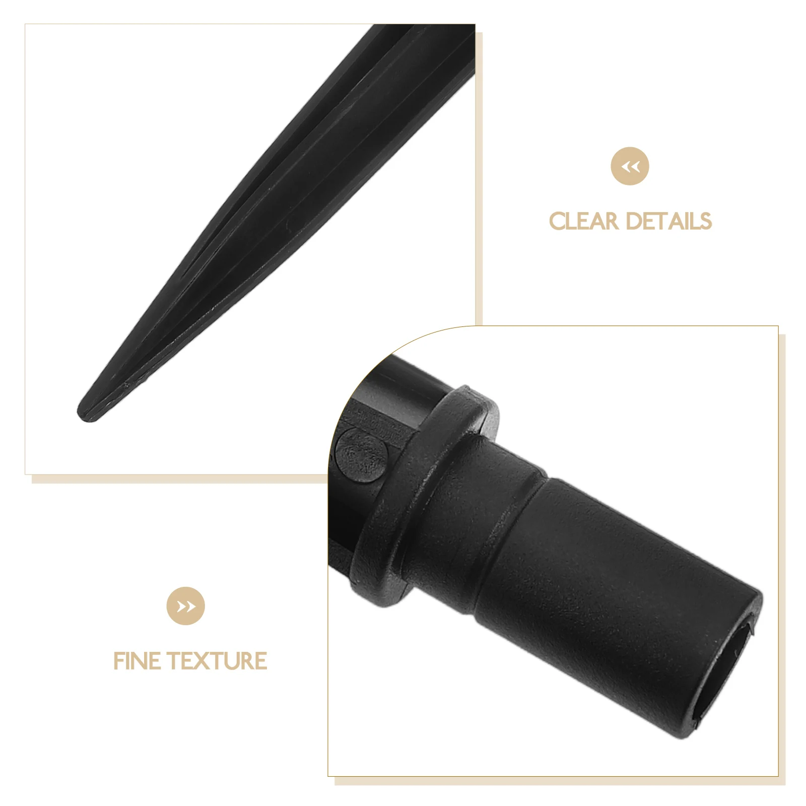 

10pcs Plastic Ground Replacement For Solar Garden Lamp Outdoor Light Stakes Waterproof Corrosion Resistant Garden Accessories