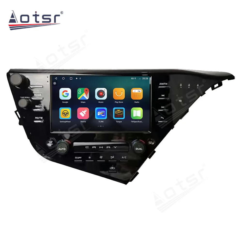 Original Screen For Toyota Camry 2018-2020 Android Car Radio  GPS Auto Navi Audio Video Multimedia Carplay Play Stereo Head Unit