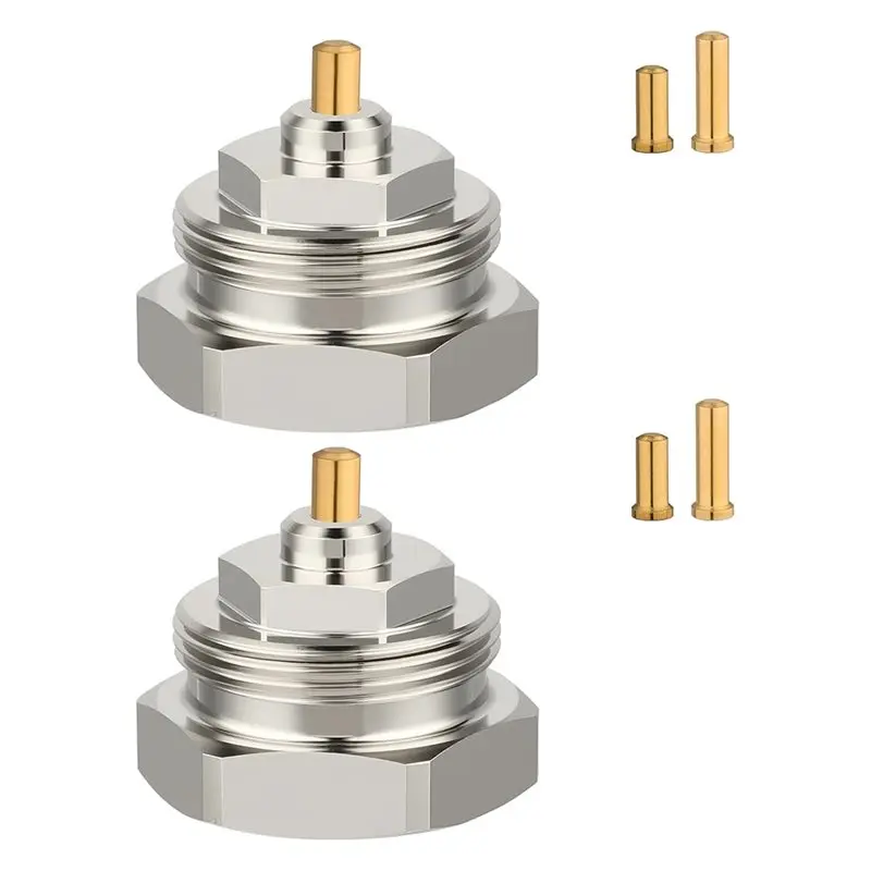 

PZHI-Radiator Adapter M30 X 1.0 To M30 X 1.5 Thermostatic Valve Adapter Smart Home Thermostat Heating Valve