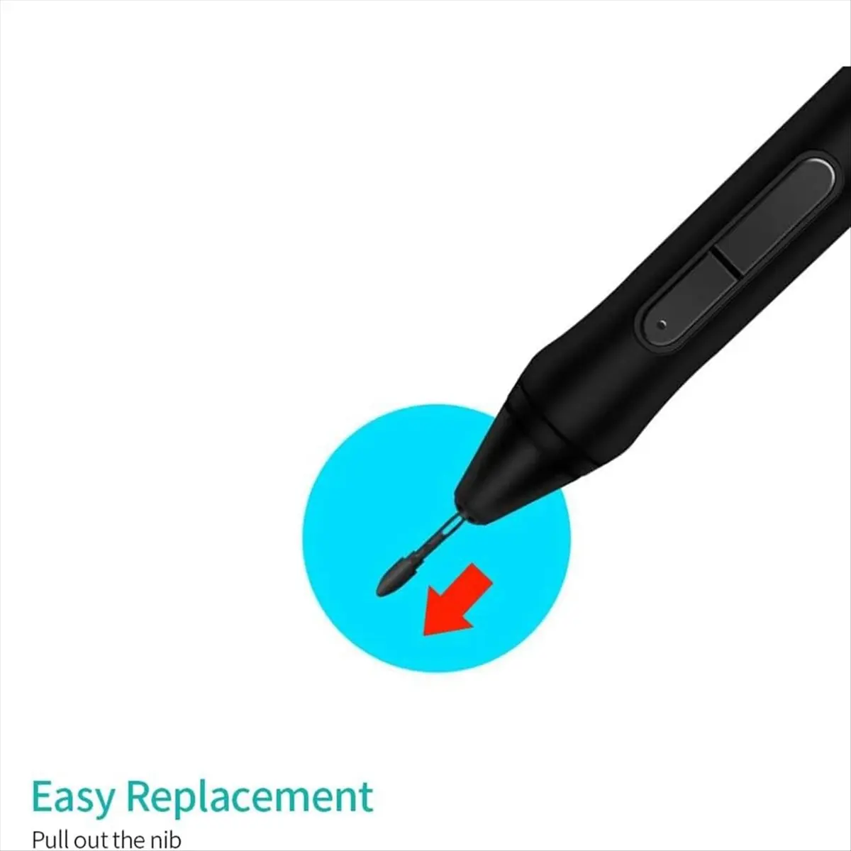 *HOPE 10 шт. сменные наконечники стилуса для HUION PW100 PW201 Pen H610 ProV2 H640P H950P H1060P HS610 H1161 H320M HS64