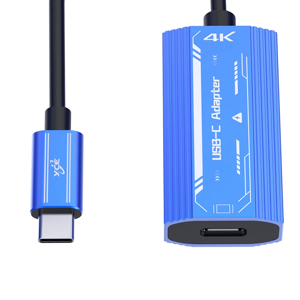 XREAL Rokid Air AR 안경용 알루미늄 합금 케이블, 스위치, 스팀 데크, ROG Ally용, 삼성 S22, S23 용, 4K 60Hz USB C to C타입 케이블