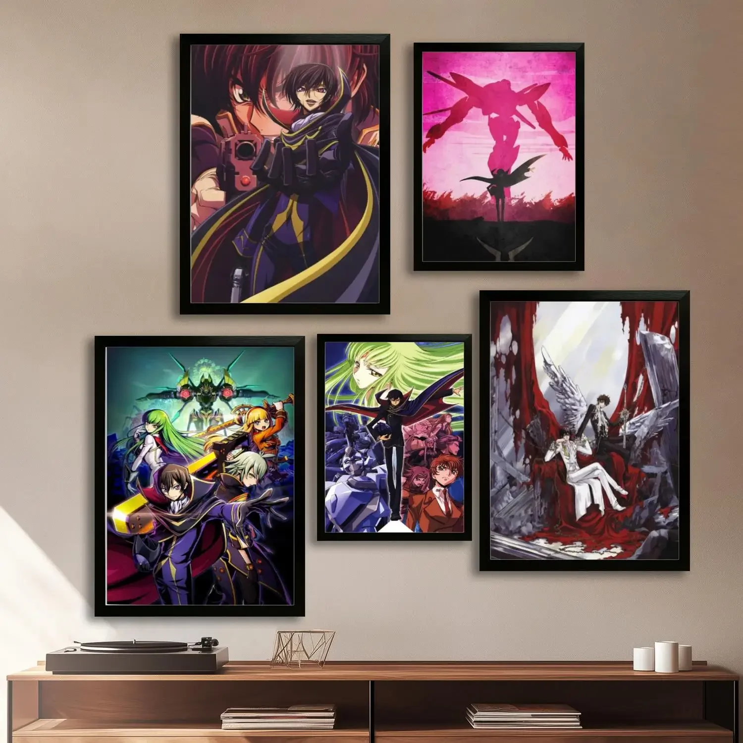 code geass Canvas Art Poster and Wall Art, Picture Print, Modern Family Bedroom Decor,Decorative painting