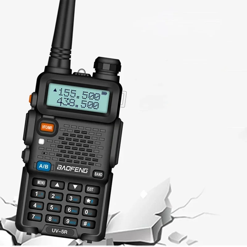 Baofeng-UV-5Rパワフルなウォーキートーキー、デュアルバンド、双方向ラジオ、ハイパワー、長距離、ポータブル、ハンティング、CB、8W、5W、8W、16km
